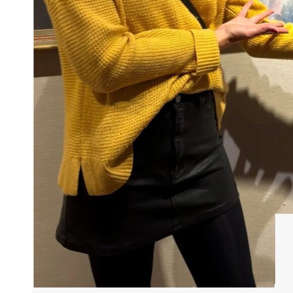 DL1961 Leather Mini Skirt Alma 28 - Picture 6 of 13